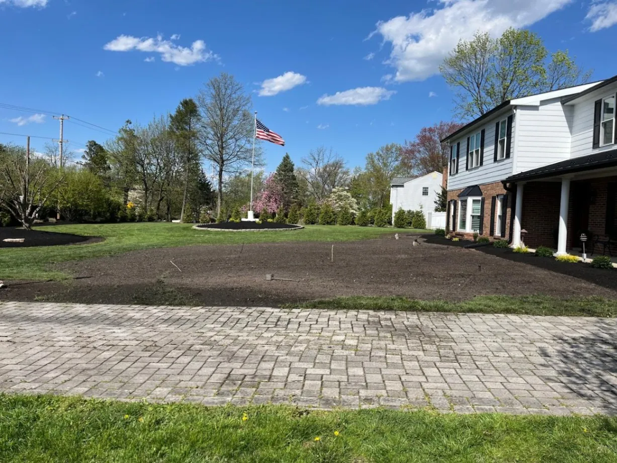 Brick Paver Installation background