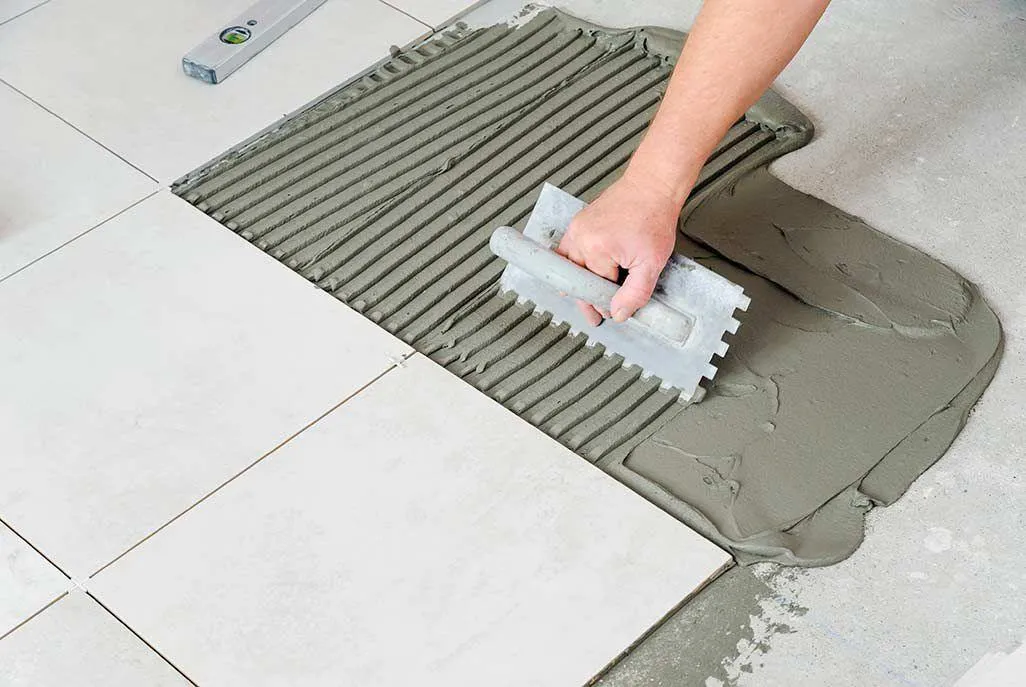 Tile flooring