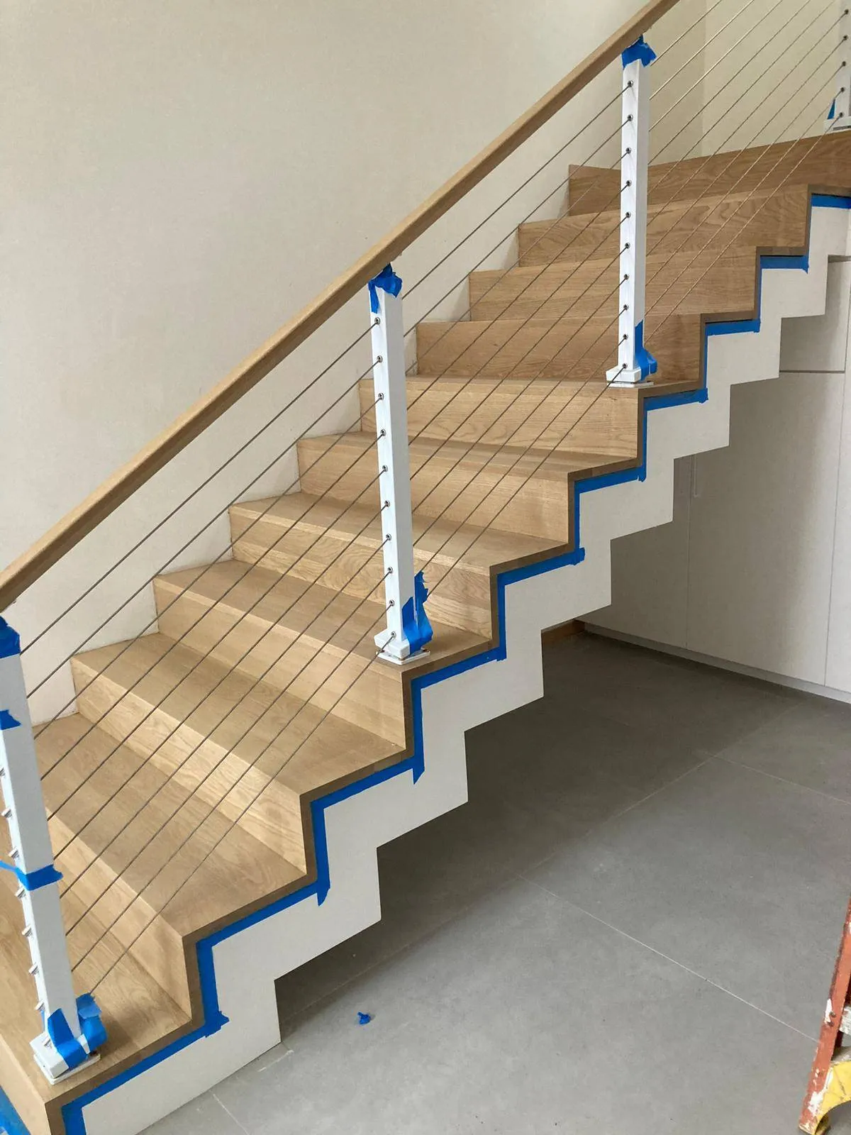 Stair tread fabrication