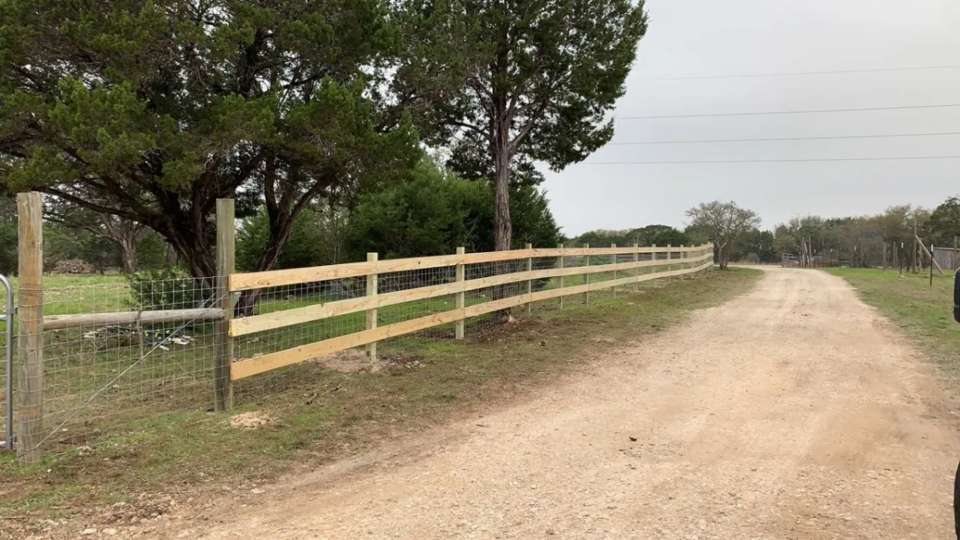 Ranch Style Fence image
