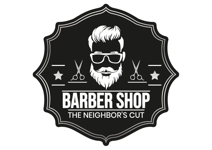 logo Barber Shop The Neighbor's Cut