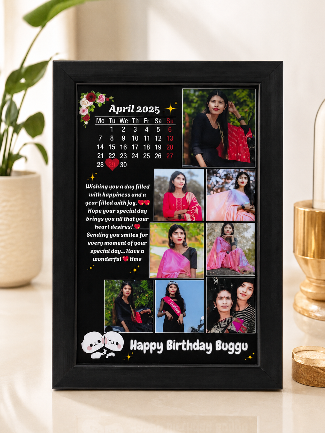 Brithday frame