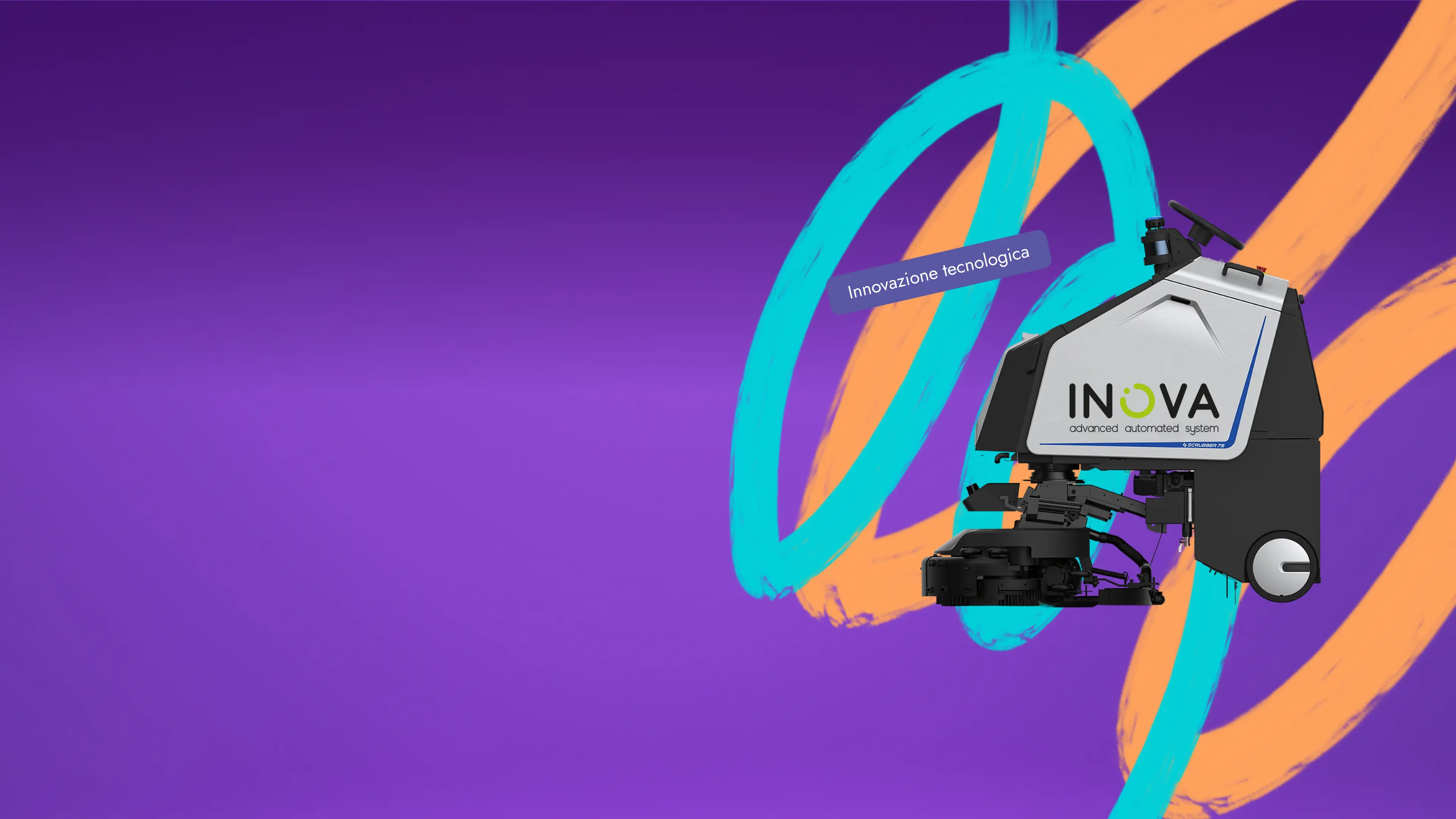 Pulizia efficace e automatizzata con Inova. #innovazionetecnologica