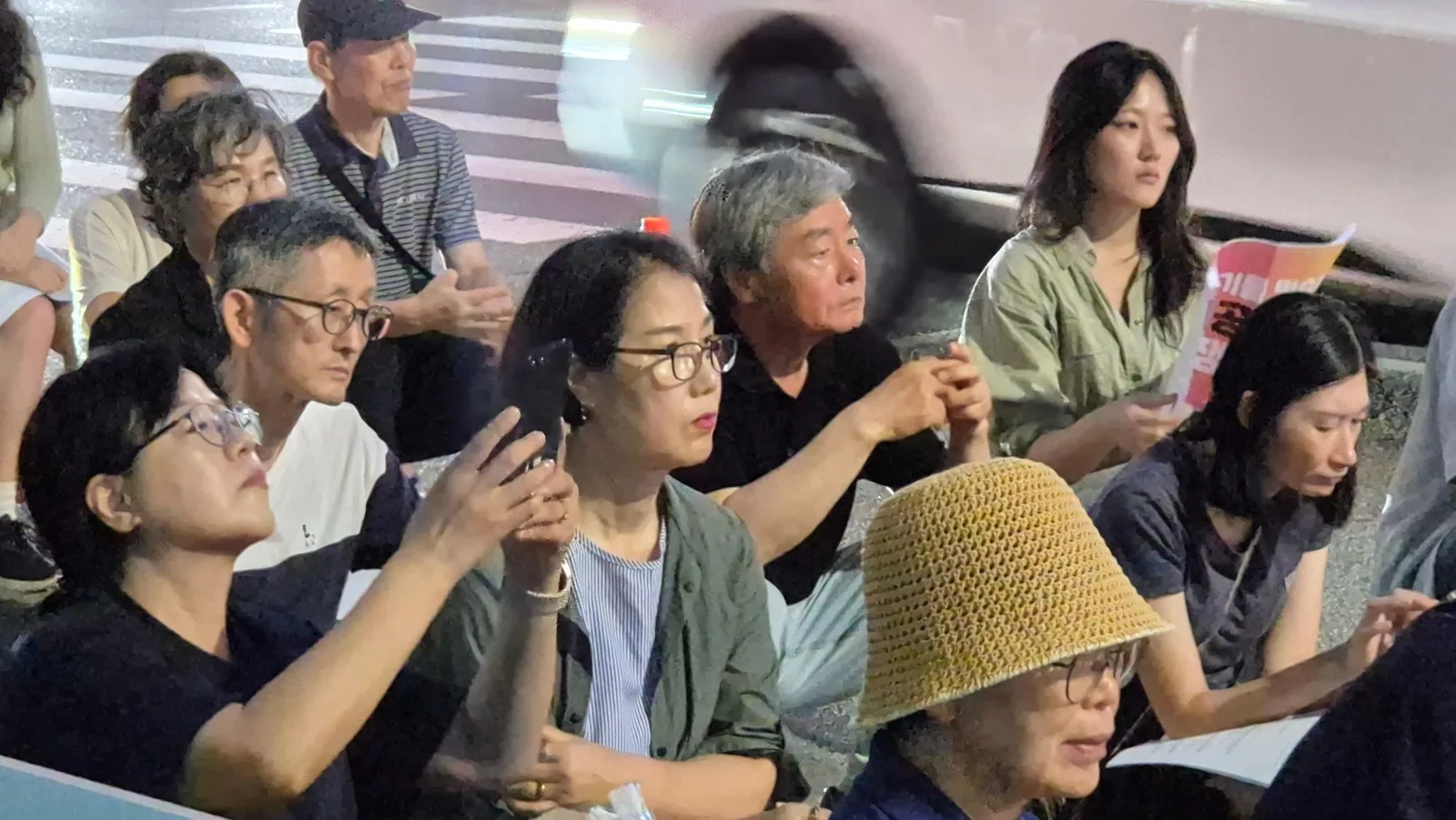 고공농성 택시노동자 
고영기와 함께하는 기도회