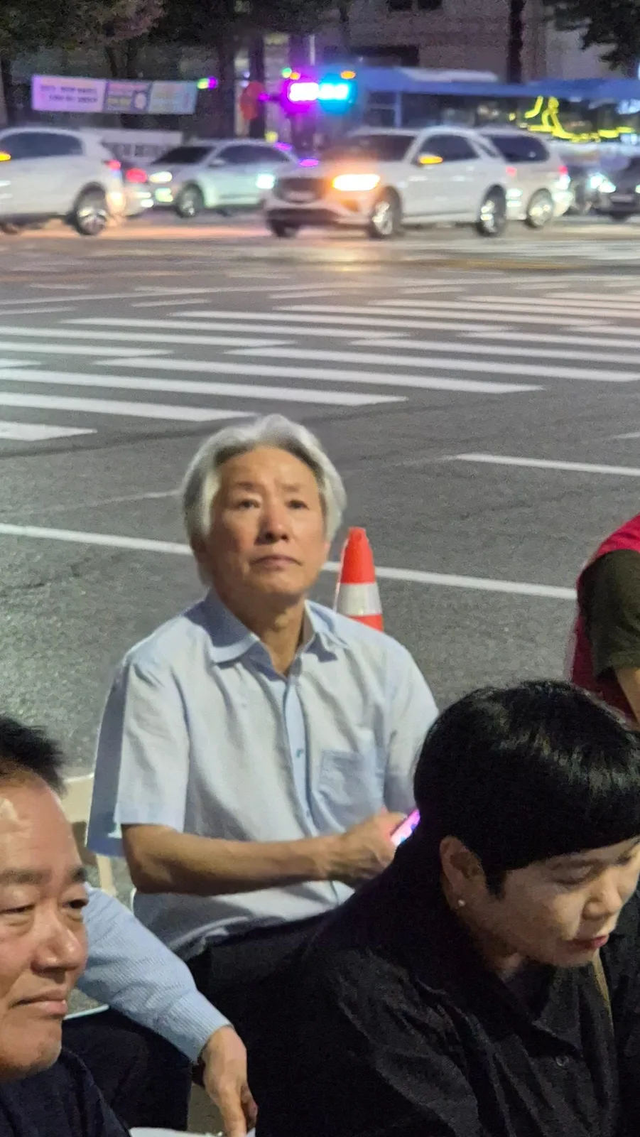 고공농성 택시노동자 
고영기와 함께하는 기도회