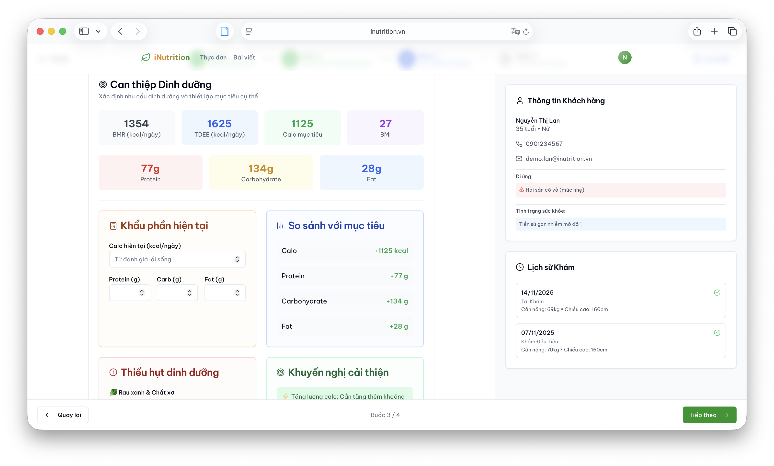 Quy trình Tư vấn - Bước 3