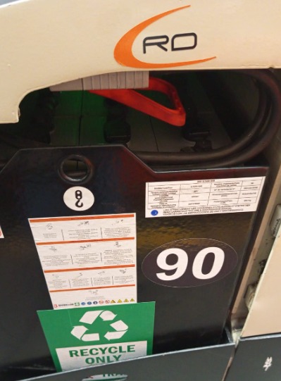 Batería BARBILLON 36V 6 PZS 930 SERIE 060125-605E