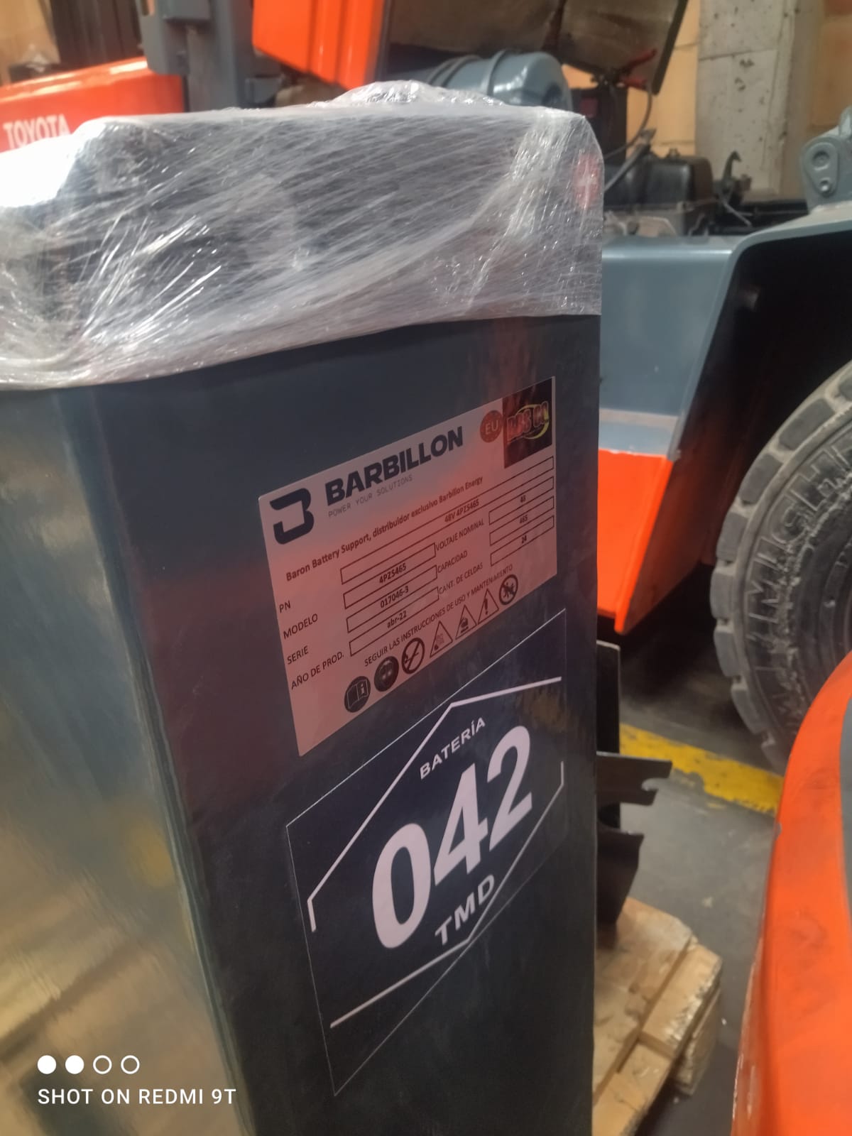 Batería BARBILLON 017046