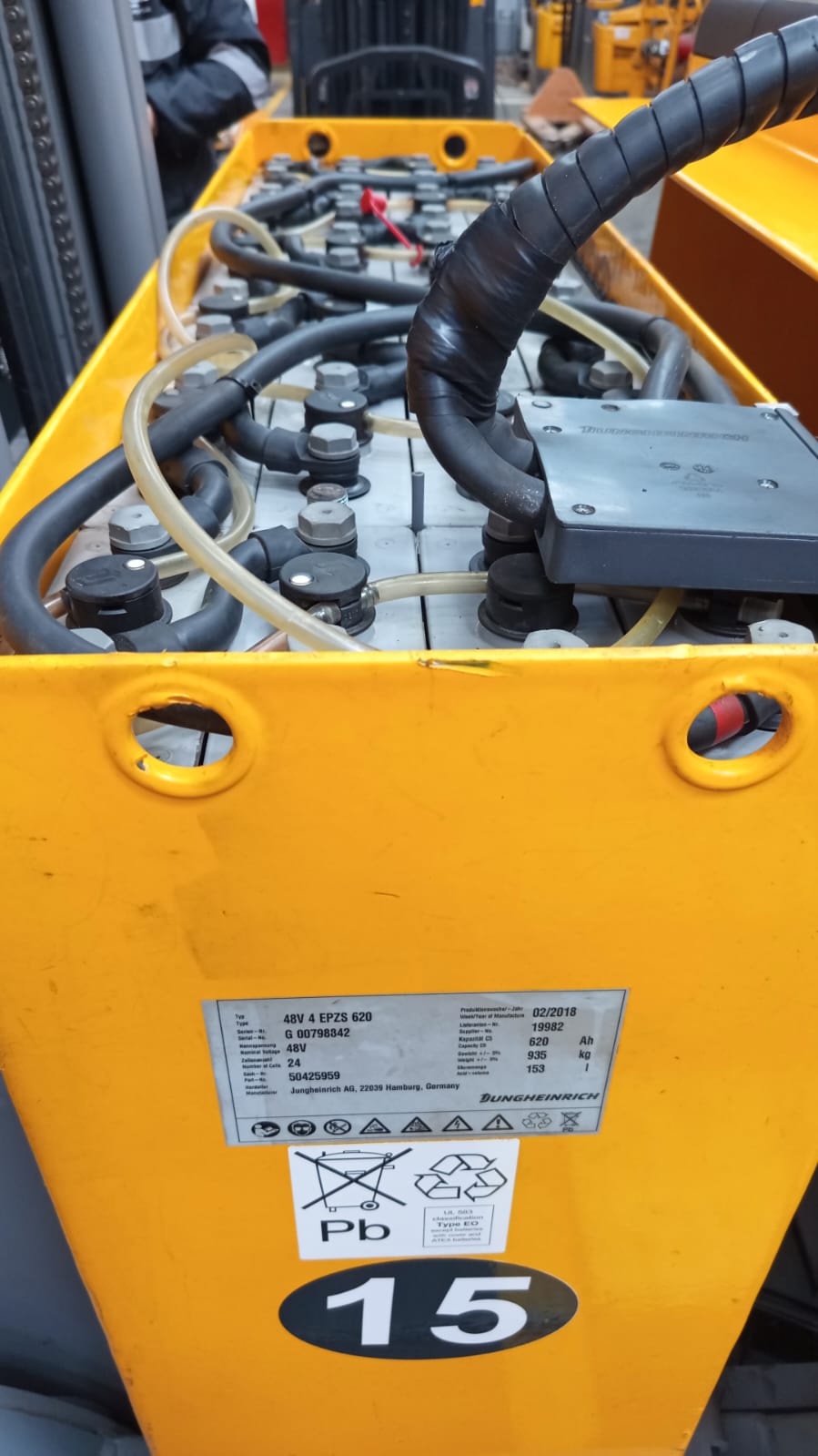 Batería JUNGHEINRICH 4 EPZS 620 G 00798342