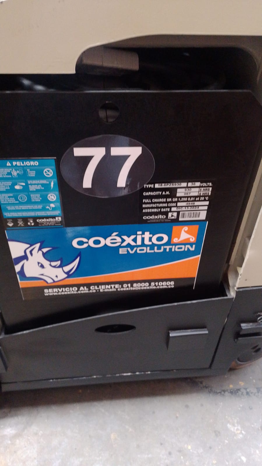 Batería COEXITO 18-6PZS930
