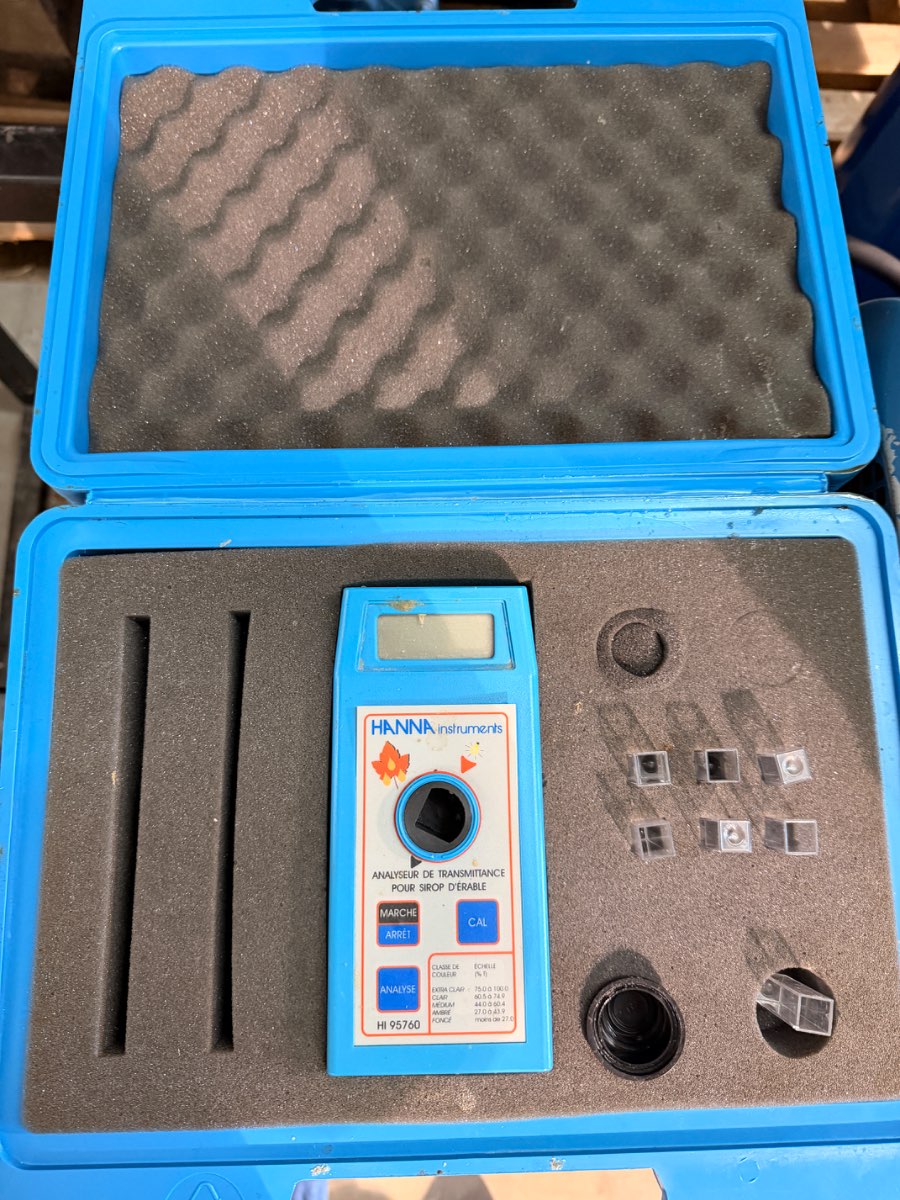 analyseur de transmittance pour sirop d’érable Hanna Instruments HI95760