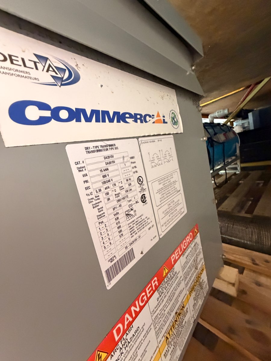 Transformateur sec Delta Commercial 15 kVA