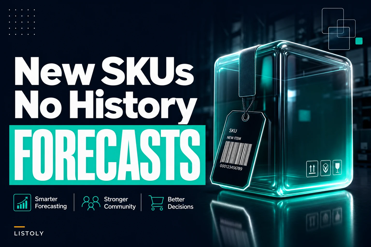 Forecasting Inventory for Product Launches and New SKUs with No Sales History