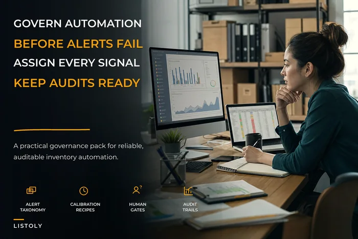 Inventory automation governance for small teams