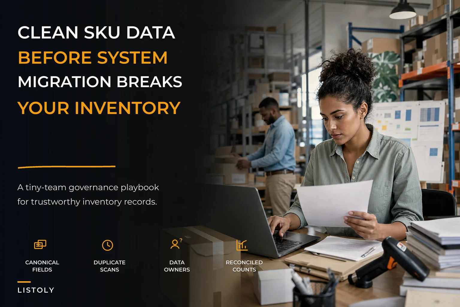 Inventory master data governance for SMBs