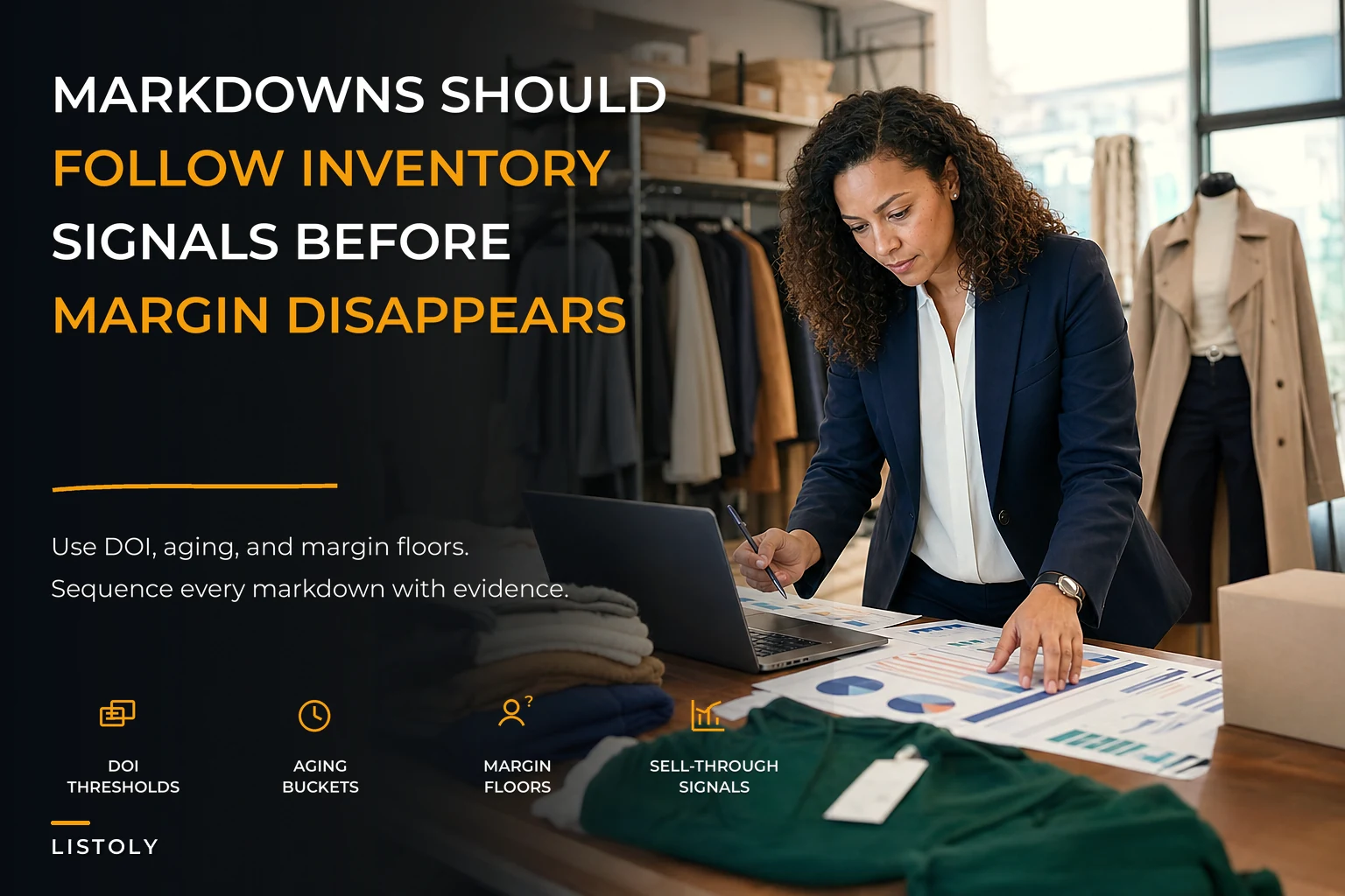 Markdown governance driven by inventory signals: thresholds and sequencing to protect margin