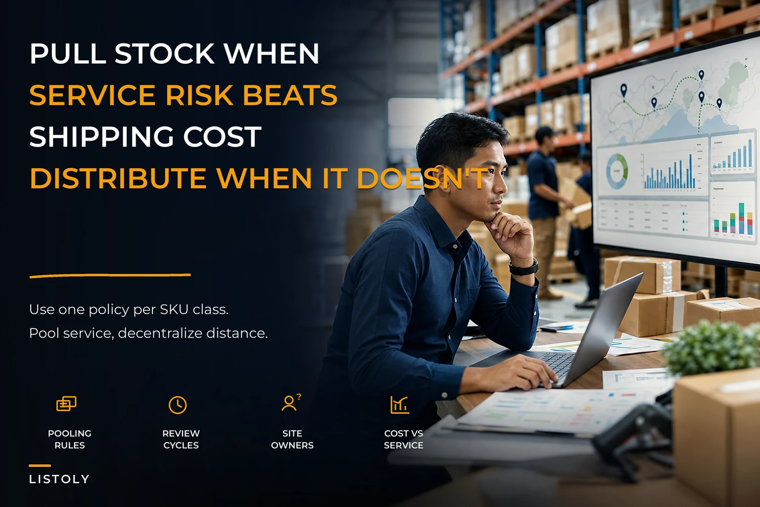 Multi-site inventory strategy for SMBs: when to pool stock and when to decentralize