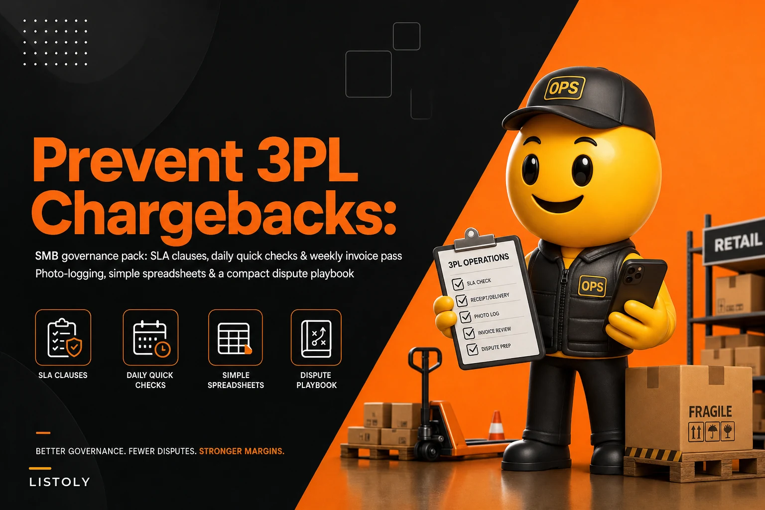 Prevent 3PL chargebacks: an SMB playbook for SLAs and reconciliations