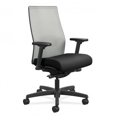 Photo 1 of HON Ignition 20 Mesh MidBack Fabric Task Chair With Lumbar Support  All Major Parts Accounted For Loose Hardware