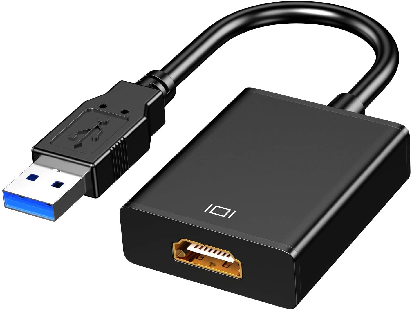 Photo 1 of USB to HDMI AdapterUSB 3020 to HDMI Cable MultiDisplay Video Converter PC Laptop Windows 7 8 10Desktop Laptop PC Monitor Projector HDTV