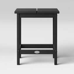Photo 1 of Moore POLYWOOD Patio Side Table  Project 62 BLACK