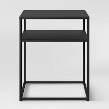 Photo 1 of Glasgow Metal End Table Black  Project 62