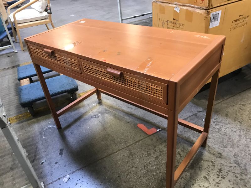 Photo 4 of Minsmere Writing Desk with Drawers  Opalhouse