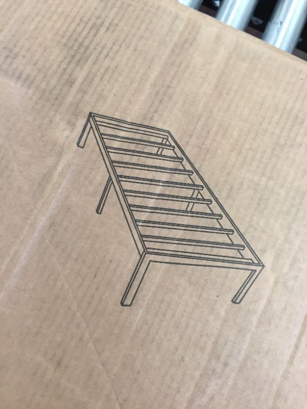 Photo 1 of 14  twim metal bed frame