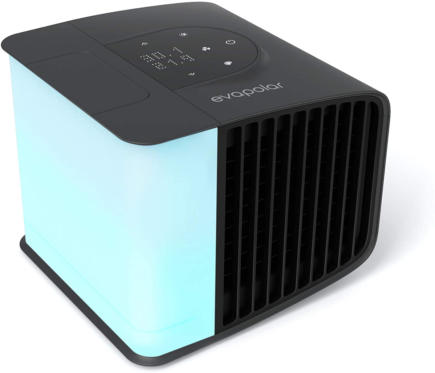 Photo 1 of Evapolar EvaSMART Personal Evaporative Air Cooler Purifier and Humidifier Portable Air Conditioner EV3000 with Alexa support  Coal Black 1