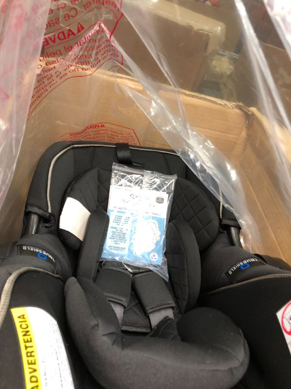Photo 3 of Graco SnugRide SnugLock 35 LX Featuring TrueShield Technology Ion Black