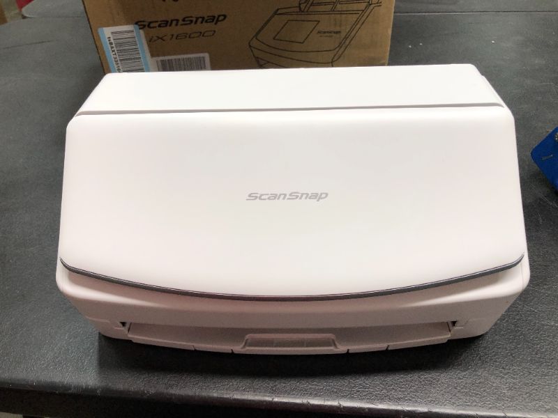 Photo 2 of Fujitsu ScanSnap iX1600 Scanner White