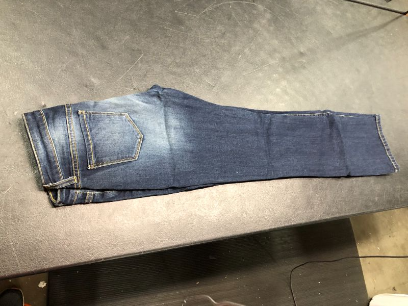 Photo 2 of TheMogan Vintage Versatile Washed Stretch Denim Mid Rise Slim Boot Cut Jeans size 7