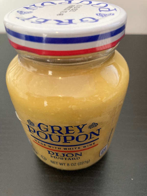 Photo 1 of 08282021 Grey Poupon Mustard Dijon  8 oz