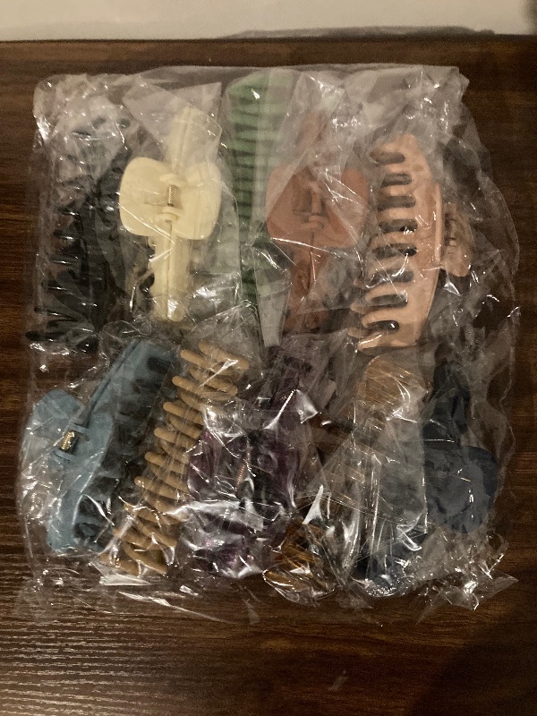 Photo 1 of 10 pcs hair claw clips  large jaws