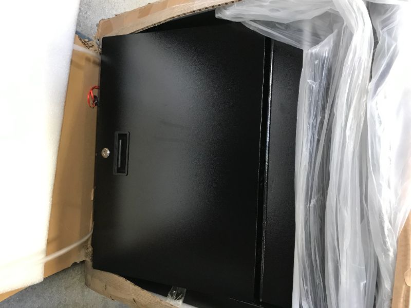 Photo 1 of 3Drawer Tool ChestRolling Tool Cabinet and Big Tool Storage Boxes Portable Removable Big Tool Chest with 4 Wheels Black