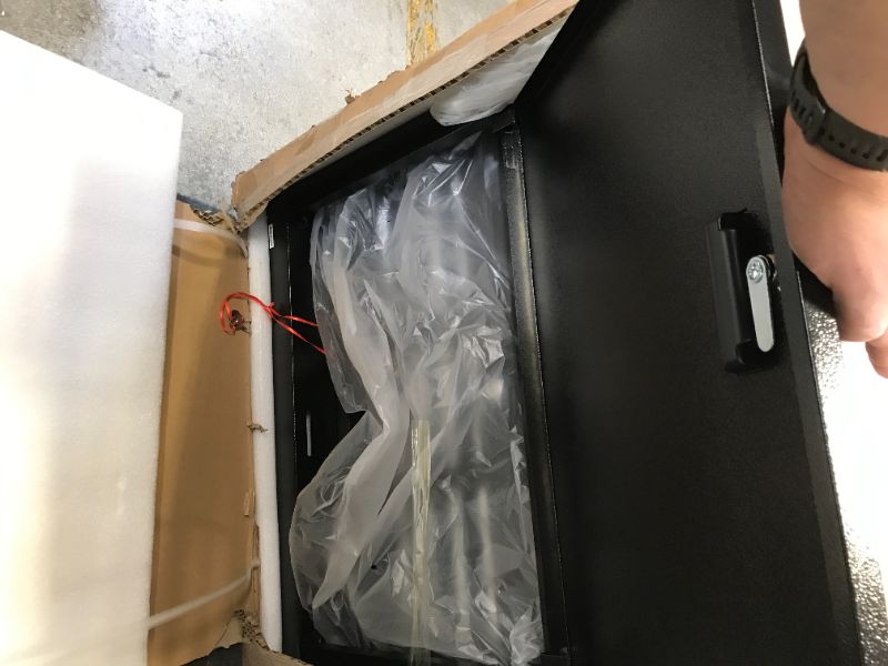 Photo 1 of 3Drawer Tool ChestRolling Tool Cabinet and Big Tool Storage Boxes Portable Removable Big Tool Chest with 4 Wheels Black