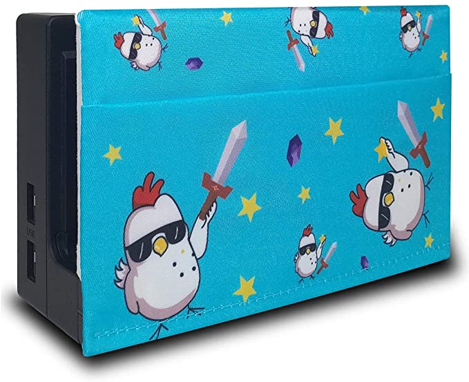 Photo 1 of 2PC LOT
Ferkurn Switch Dock Sleeve Dust Cover Soft Compatible with Switch Dock Set Switch Dock Sock Sleeve Cover Lining Anti Scrash Cover Dust Switch HDMI Dock Station Skin Cyan 2 COUNT