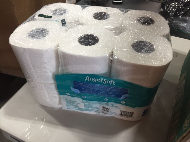 Photo 2 of Angel Soft Bathroom Tissue 2Ply with Fresh Linen Scent Double Roll  12 rolls