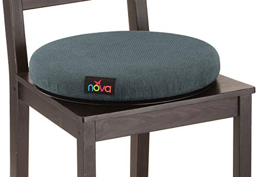 Photo 1 of NOVA Swivel Seat Cushion for Car or Chair 360 Degree Pivot Disc for Easy Transfer 2 Thick Cushion with Removable Cover
