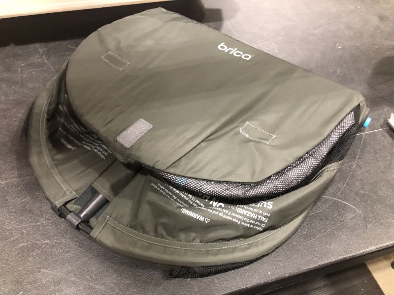 Photo 2 of Munchkin Brica Fold N Go Travel Bassinet Grey
