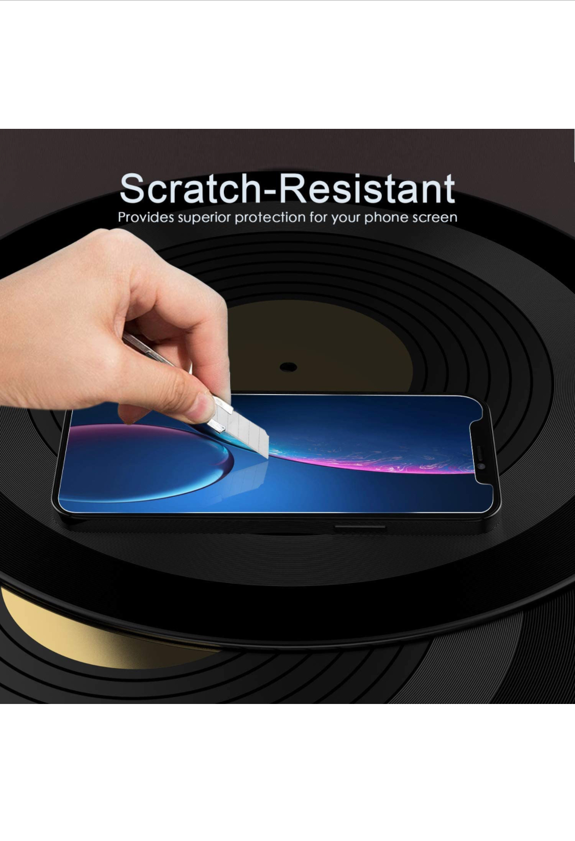 Photo 1 of 3 Pack MMY Compatible with iPhone 12 Screen Protector iPhone 12 Pro Screen Protector 61 Inch 5G  1 Pack for iPhone 12 CaseiPhone 12 Pro Case Tempered Glass  Clear