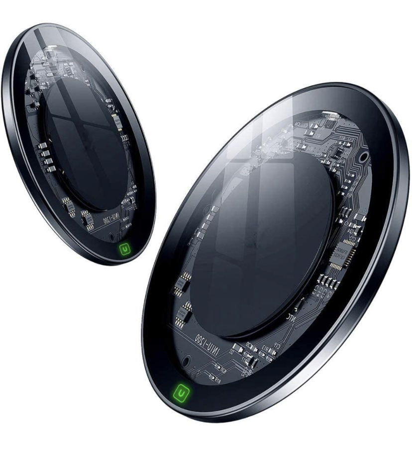 Photo 1 of 2 Pack Wireless Charger 15W Max Fast Wireless Charging Pad Ultra Slim for iPhone 1212 Pro 11 11 Pro 11 Pro Max Xs Max XR XS X 8 Plus AirPods No AC Adapter 2 Pack