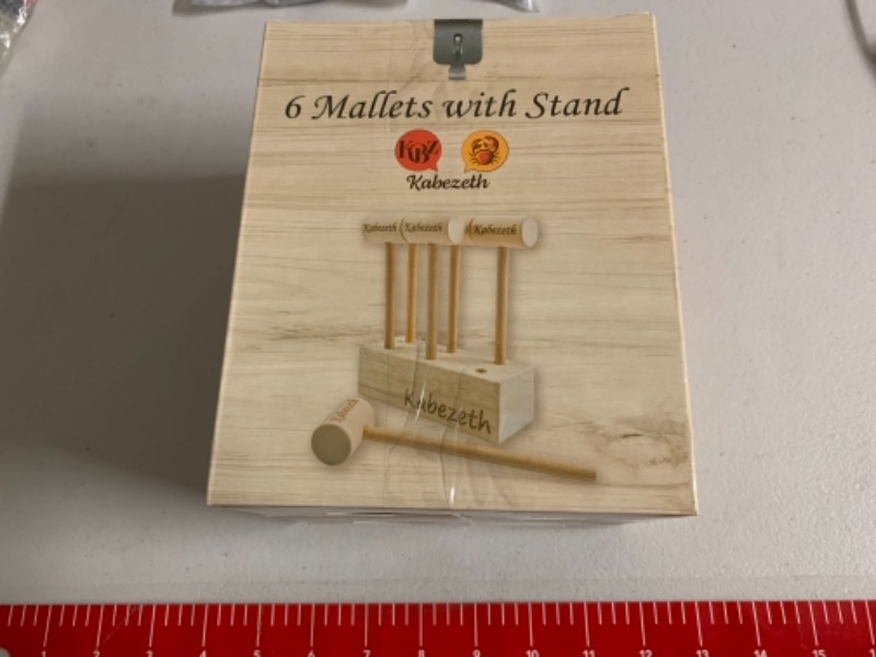 Photo 1 of 2 Packs I Kabezeth Chocolate Mallets with Stand I 6 Mallets
