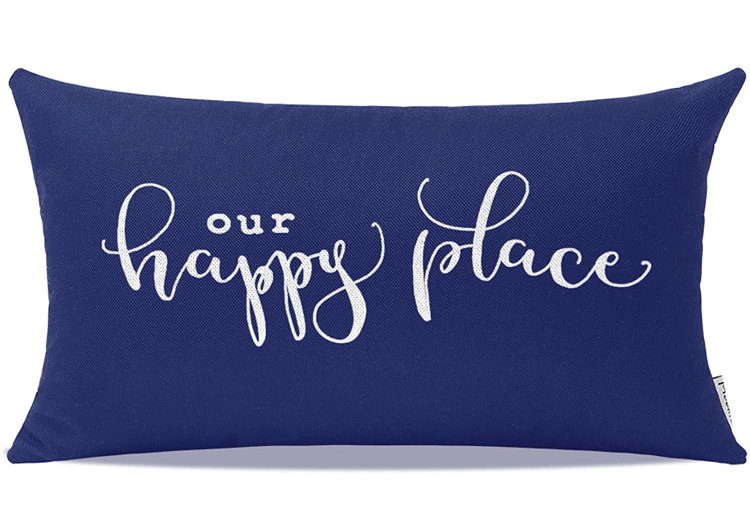 Photo 1 of 142 Reviews
2021 Graduation Decorations White and Gold Includes 2 Graduation Pennant Banners  Congrats Grad Balloons Graduation Party Supplies 2021 for Any Schools or Grades

Meekio Farmhouse Navy Blue Pillow Covers with Our Happy Place Quote 12 x 20 Farm