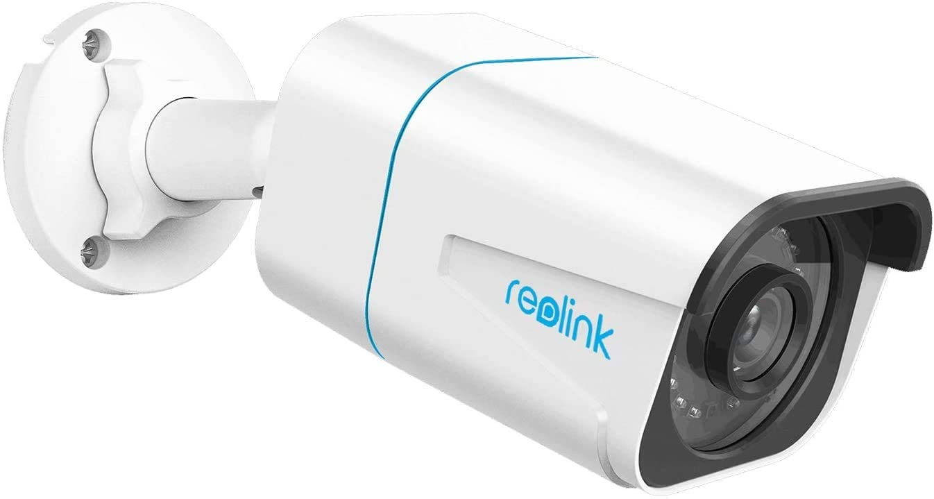 Photo 1 of REOLINK 4K PoE Outdoor Camera Smart HumanVehicle Detection and Playback Work with Smart Home IP Security Camera Timelapse Up to 256GB Micro SD Storage for 247 Recording RLC810A