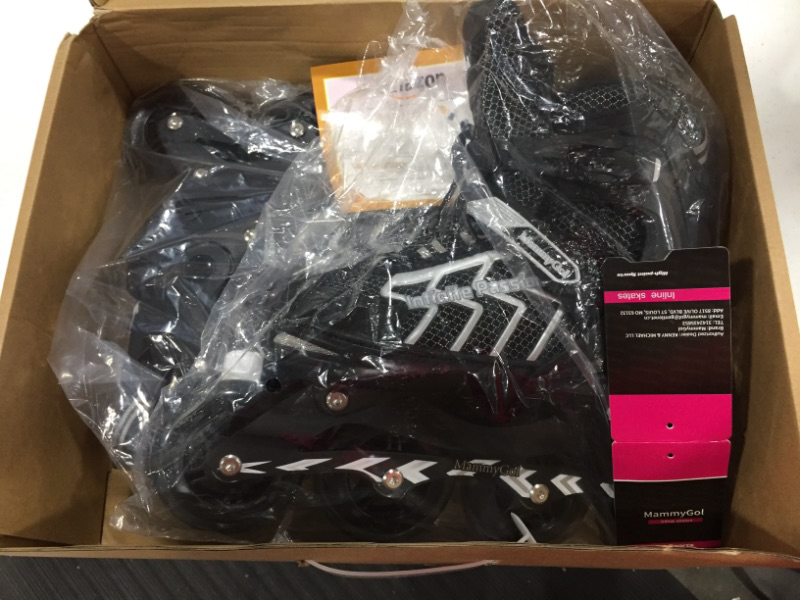 Photo 2 of Rollerblade Zetrablade  Adult Fitness Inline Skate Black and Silver Performance Inline Skates Size 39 42