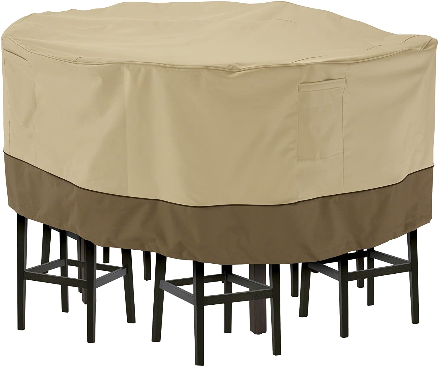 Photo 1 of 84 Diameter by 30 Height Patio Table  Chair Set Cover