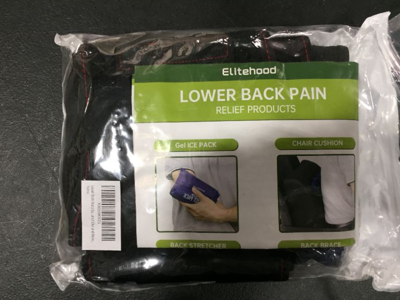 Photo 2 of Back Braces for Lower Back Pain elitehood Lumbar  Lower Back Support Belt for Women Men with Adjustable Support Straps Bundled Gel Ice Pack ColdHot Therapy for Sciatica Herniated Disc and More