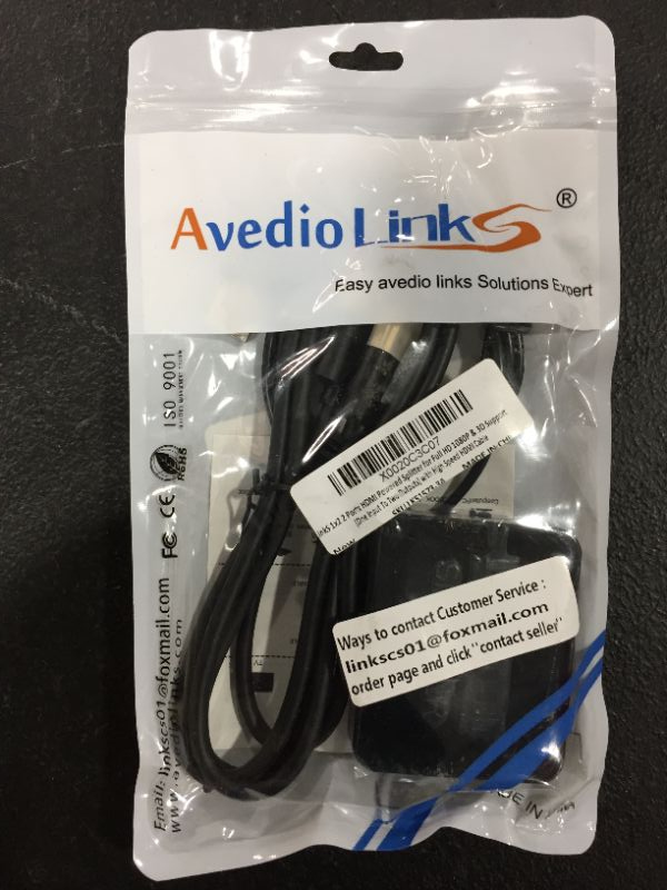 Photo 2 of avedio links HDMI Splitter 1 in 2 Out 4K HDMI Splitter for Dual Monitors DuplicateMirror Only 1x2 HDMI Splitter 1 to 2 Amplifier for Full HD 1080P 3D with HDMI Cable 1 Source onto 2 Displays