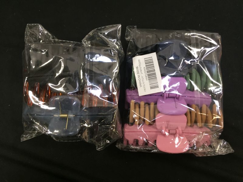 Photo 1 of 2 pack of womens large hair clips